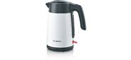 Чайник электрический Bosch TWK7L461 1.7л. 2400Вт белый  (корпус: нержавеющая сталь)