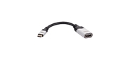 New Aдаптер USB 3.1 Type-Cm --> HDMI A (f) 4K@60Hz,  0.15m , Alum , VCOM <CU423MV-4K>