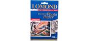 Фотобумага LOMOND Одностороняя Суперглянцевая ярко-белая,   270г / м2,  A6  / 20л.