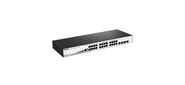 D-Link DGS-1210-28 / ME / A2B,  L2 Managed Switch with 24 10 / 100 / 1000Base-T ports and 4 1000Base-X SFP ports. 16K Mac address,  802.3x Flow Control,  4K of 802.1Q VLAN,  802.1p Priority Queues,  Traffic Segmen