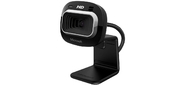 Камера Web Microsoft LifeCam HD-3000 черный  (1280x720) USB2.0 с микрофоном  (T3H-00012)