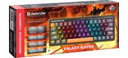 Клавиатура MECHANICAL BLK RAVEN GK-417 RU RGB 45414 DEFENDER