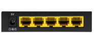 Коммутатор /  Unmanaged Switch 5x100Base-TX,  metal case