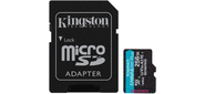 Флеш карта microSDXC 256GB Kingston SDCG4 / 256GB Canvas Go! Plus A2 + adapter