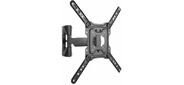 Кронштейн для телевизора Ultramounts UM 869 черный 23"-55" макс.35кг настенный поворот и наклон
