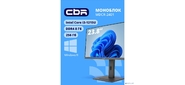 CBR AiO-MDCR-2401 23.8" FHD IPS (i3-1215U (1.2GHz) / 8Gb DDR4 3200MHz (2slot) / 256Gb SSD PCIe / Intel UHD Graphics (support Iris Xe with dual RAM) / RJ45 / Windows 11 Pro )