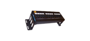 Патч-панель Lanmaster LAN-PPF12U5E / W 19" 1U 12xRJ45 кат.5e UTP