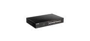 D-Link DGS-1100-16V2 / A12, L2 Smart Switch with 16 10 / 100 / 1000Base-T ports8K Mac address, 802.3x Flow Control, 802.3ad Link Aggregation, Port Mirroring, 128 of 802.1Q VLAN, VID range
