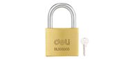 Замок навесной Deli DL508905 латунный,  40мм