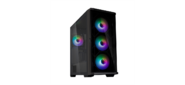 ZALMAN Z10 DUO,  ATX,  BLACK,  WINDOW,  2x3.5",  2x2.5",  2xUSB3.0,  1xUSB 3.1 Type-C,  FRONT 3x120mm Infinity Mirror ARGB,  REAR 1x120mm Infinity Mirror ARGB,  replaceable front panel