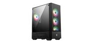 MSI MAG FORGE 112R,  ATX,  BLACK,  WINDOW,  2x3.5",  Compatible with 2.5"  (Max up to 5x2.5"),  2xUSB 3.2 Gen 1,  FRONT 3x120mm ARGB,  REAR 1x120mm ARGB
