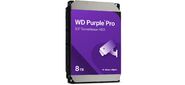 Жесткий диск / HDD WD SATA3 8Tb Purple Pro 7200 rmp 256MB 1 year warranty