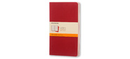 Блокнот Moleskine CAHIER JOURNAL CH116 Large 130х210мм обложка картон 80стр. линейка клюквенный  (3шт)