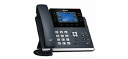 YEALINK SIP-T46U, цветной экран, 2 порта USB, 16 аккаунтов, BLF, PoE, GigE, без БП, шт