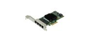 Сетевой адаптер Intel Intel® Ethernet Server Adapter I350-T4 PCI-E v2.1 x4,  4x RJ45,  10 / 100 / 1000Base-T,  Low Profile