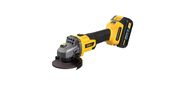 УШМ  (болгарки) Deli Угловая шлифмашина аккумуляторная Deli DC602  (2АКБ*4Ач + ЗУ,  125мм)