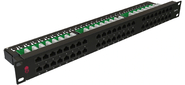 Патч-панель Sysmatrix PP 1901U.S485EU.M 19" 1U 48xRJ45 кат.5E
