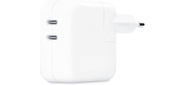Адаптер Apple A2676 USB-C 35W 2xUSB от бытовой электросети