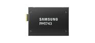 Твердотельный накопитель /  Samsung SSD PM1743,  7680GB,  U.3 (2.5" 15mm),  NVMe,  PCIe 5.0 x4 R / W 14000 / 6000MB / s,  IOPs 2 500 000 / 300 000,  TBW 14016,  DWPD 1  (12 мес.)