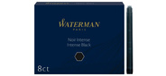 Картридж Waterman Standart (CWS0110850) черные чернила для ручек перьевых (8шт)