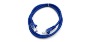 Патч-корд Buro UTP 4 пары cat5E CCA molded 1м голубой RJ-45  (m)-RJ-45  (m)