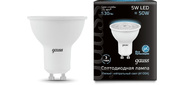 GAUSS 101506205 Светодиодная лампа LED MR16 GU10 5W 530lm 4100K 1 / 10 / 100