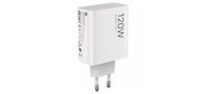 Xiaomi BHR9462EU 120W HyperCharge Combo  (Type-A) EU 120W 6A  (PD+QC) USB универсальное белый