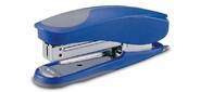 KW-TRIO 5516-BLU Степлер Pollex Half-strip  (24 / 6) с резиновой вставкой,  синий,   до 20 листов,   вместимость 100 скоб.