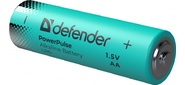 Defender Батарейка алкалиновая LR6-4BL АА, блистер, 4 шт., PowerPulse