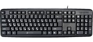 Клавиатура Oklick 180V2 черный USB