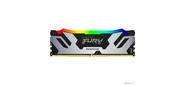 Память DDR5 24GB 7200MHz Kingston KF572C38RSA-24 Fury Renegade Silver / Black RGB RTL Gaming PC5-57600 CL38 DIMM 288-pin 1.45В single rank с радиатором Ret