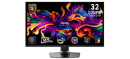Монитор 31.5" MSI MAG 322UP QD-OLED E1 QD-OLED 3840x2160,  165 Гц,  0.03 мс,  16:9,  250 кд / м²,  HDMI 2.1,  DP,  USB-C  (15 Вт),  3.5 Jack,  HDR10,  DisplayHDR 400 True Black,  Adaptive-Sync,  черный
