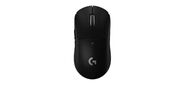 Мышь игровая Logitech PRO X Superlight Black черная,  беспроводная Lightspeed,  cенсор Hero 25K 100-25600dpi,  6 кнопок,  облегченная 63гр,  USB кабель 1, 8м,  под обе руки