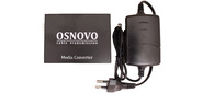 OSNOVO Гигабитный медиаконвертер, 1*10 / 100 / 1000Base-T, 1 x GE SFP (1000Base-X)