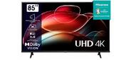 Телевизор HISENSE 85" 4K / Hotel / UHD 3840x2160 2160p TV Bluetooth Wi-Fi Direct VIDAA черный 85A6K