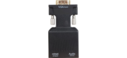VCOM CA337A Переходник VGA (M)+audio+microUSB --> HDMI (F)1080*60Hz,  VCOM <CA337A>