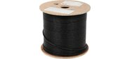 Кабель связи витая пара U / UTP, кат.5E 4х2х24AWG solid, LDPE, 305м, черный
