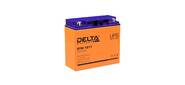 Аккумуляторная батарея Delta DTM 1217 напряжение 12В,  емкость 17Ач,  клемма Болт + гайка ? 5, 5 мм  (ДхШхВ: 181х77х167мм Полная высота 167мм; Вес 5, 6кг; Кол-во элементов 6; Срок службы 6лет; Гарантия 1год)