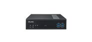 Платформа системного блока с ЦПУ Shuttle DL30N Intel N100 Fanless PC,  DDR5 SODIMM Max.16GB,  no SSD,  no wifi,  Support 3x independent display
