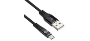 Кабель Digma MICROUSB-0.15M-BLK USB  (m)-micro USB  (m) 0.15м черный