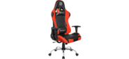 Игровое кресло Azgard Черный / Красный, полиуретан, 60мм DEFENDER