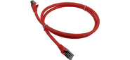 Патч-корд LANMASTER LSZH FTP кат.6A,  1.5 м,  красный