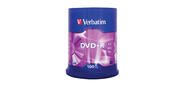 Verbatim 43551 AdvancedAzo Диск DVD+R 4.7ГБ 16x + пласт.коробка,  на шпинделе  (100шт. / уп.)