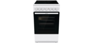 Плита Электрическая Gorenje GEC5B41WG белый стеклокерамика (без крышки)