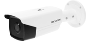 Hikvision 8Мп уличная цилиндрическая IP-камера с EXIR-подсветкой до 80м 1 / 2, 5" Progressive Scan CMOS; объектив 8мм; угол обзора 40°; механический ИК-фильтр; 0.01лк@F1.2; сжатие H.265 / H.265+ / H.264 / H.2