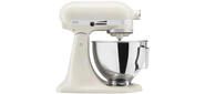 Настольный миксер KitchenAid, планетарное смешивание, 10 скоростей, объем чаши 4.3 л, откидной блок, цвет хром