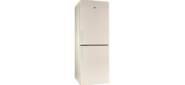 Холодильник Stinol STS 167 E бежевый двухкамерный 195 / 104 л морозилка снизу