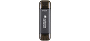 Накопитель SSD Transcend USB-C 512Gb TS512GESD310C серый USB