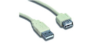Gembird CC-USB2-AMAF-15,  AM / AF,  Кабель удлинитель USB 2.0,  4.5м,  пакет