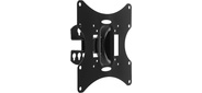 Кронштейн для телевизора Ultramounts UM 858 черный 23"-42" макс.30кг настенный поворот и наклон